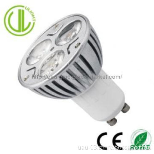 high quality AC220V gu10 4w led spotlight with CE and rohs